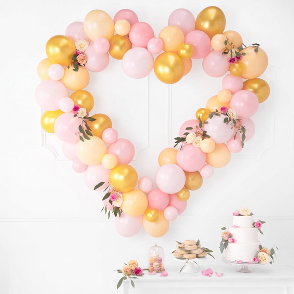 Ballons Pastel - Rose Pâle 27cm (10pcs)