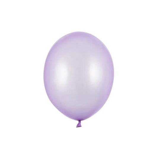 Ballons Mauve Métallisé 30cm (50pcs)