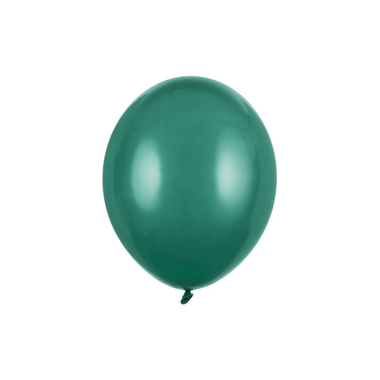 Ballons Rainbow Vert bouteille 30cm (10pcs)