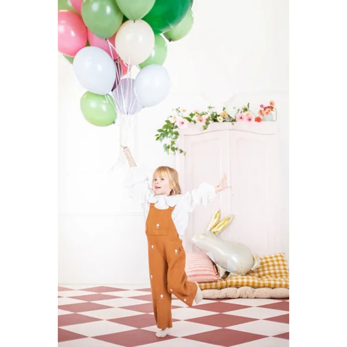 Ballons Vert Romarin Pastel 30cm (10pcs)
