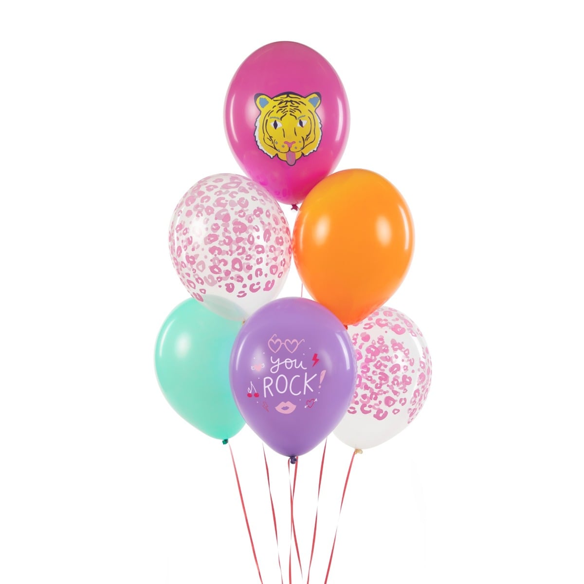 Ballons assortis - You Rock (50pcs)