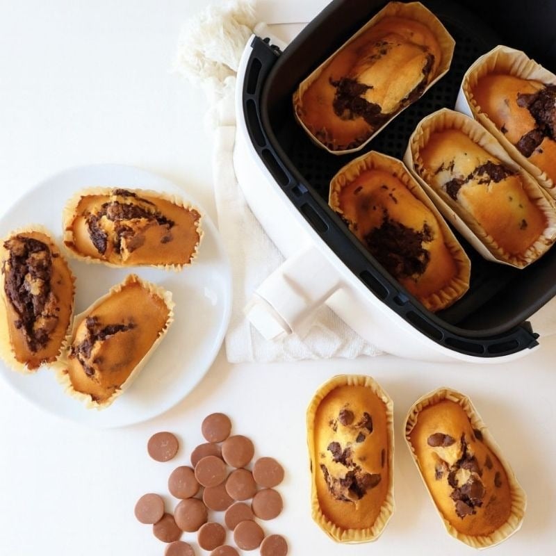 4 Mini Caissettes Cake Bois + 8 Caissettes Sulfurisees