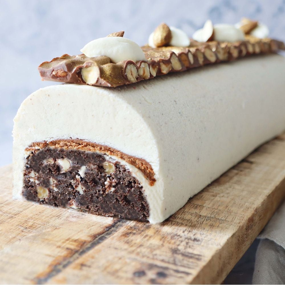Moule bûche Acier Antiadhésif 28cm
