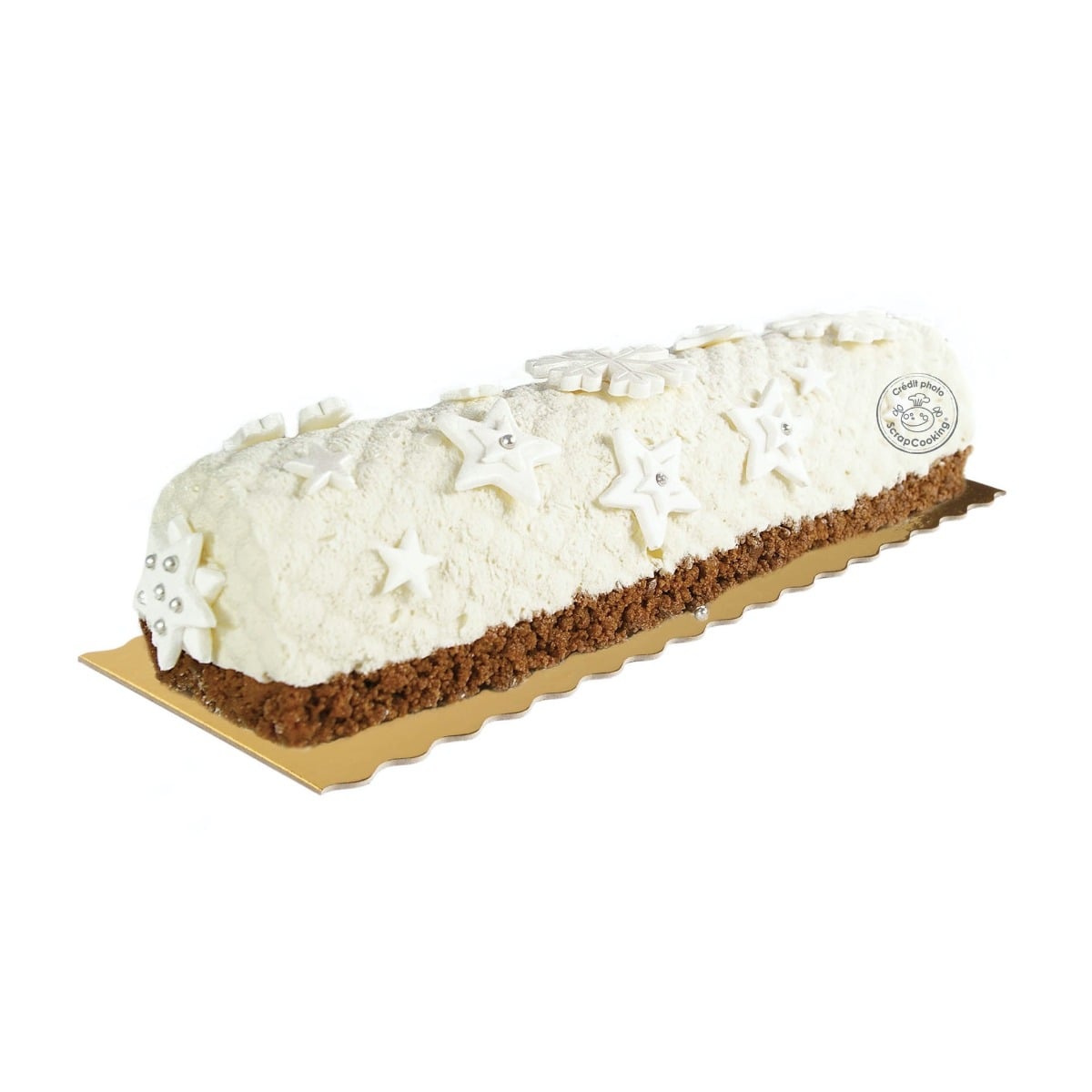 Moule à bûche en inox + insert