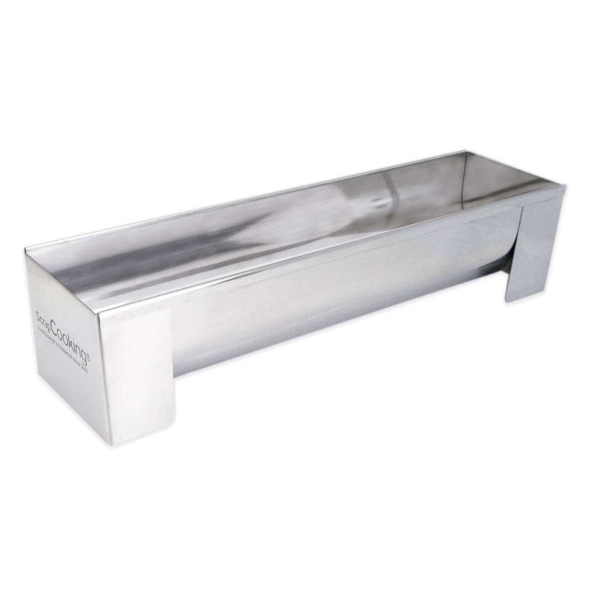 Moule à bûche en inox + insert
