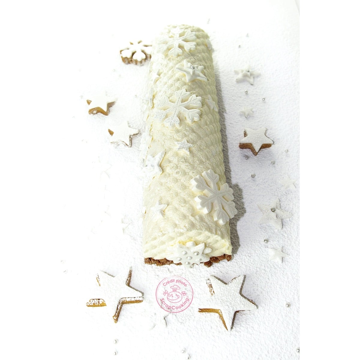 Moule à bûche en inox + insert