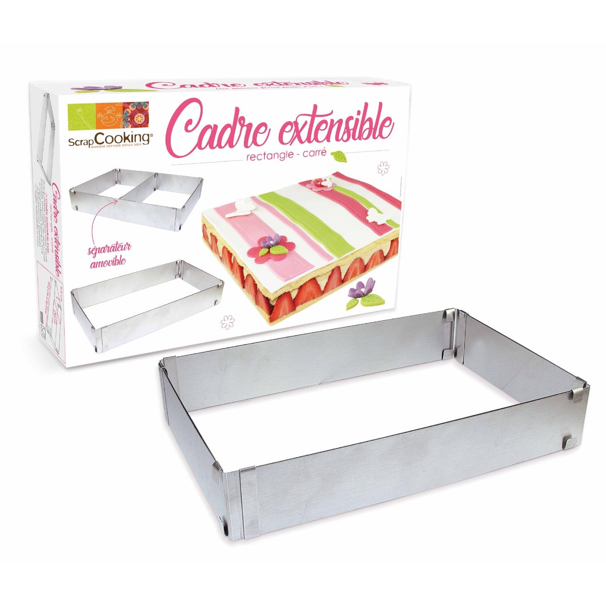 Cadre Extensible rectangle 27-52cm