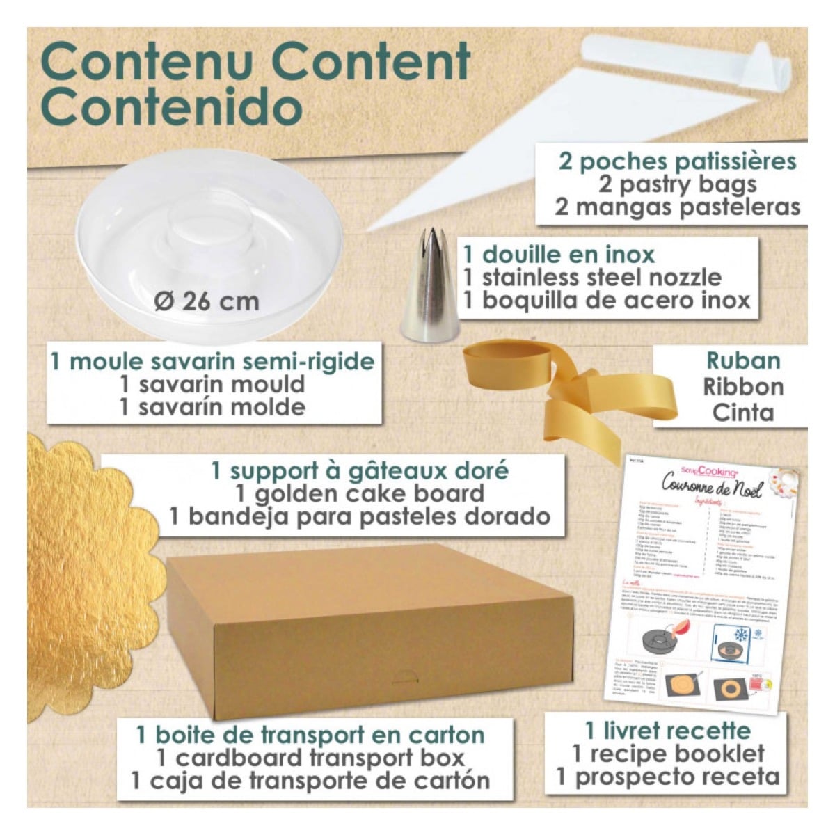 Kit Couronne de noël