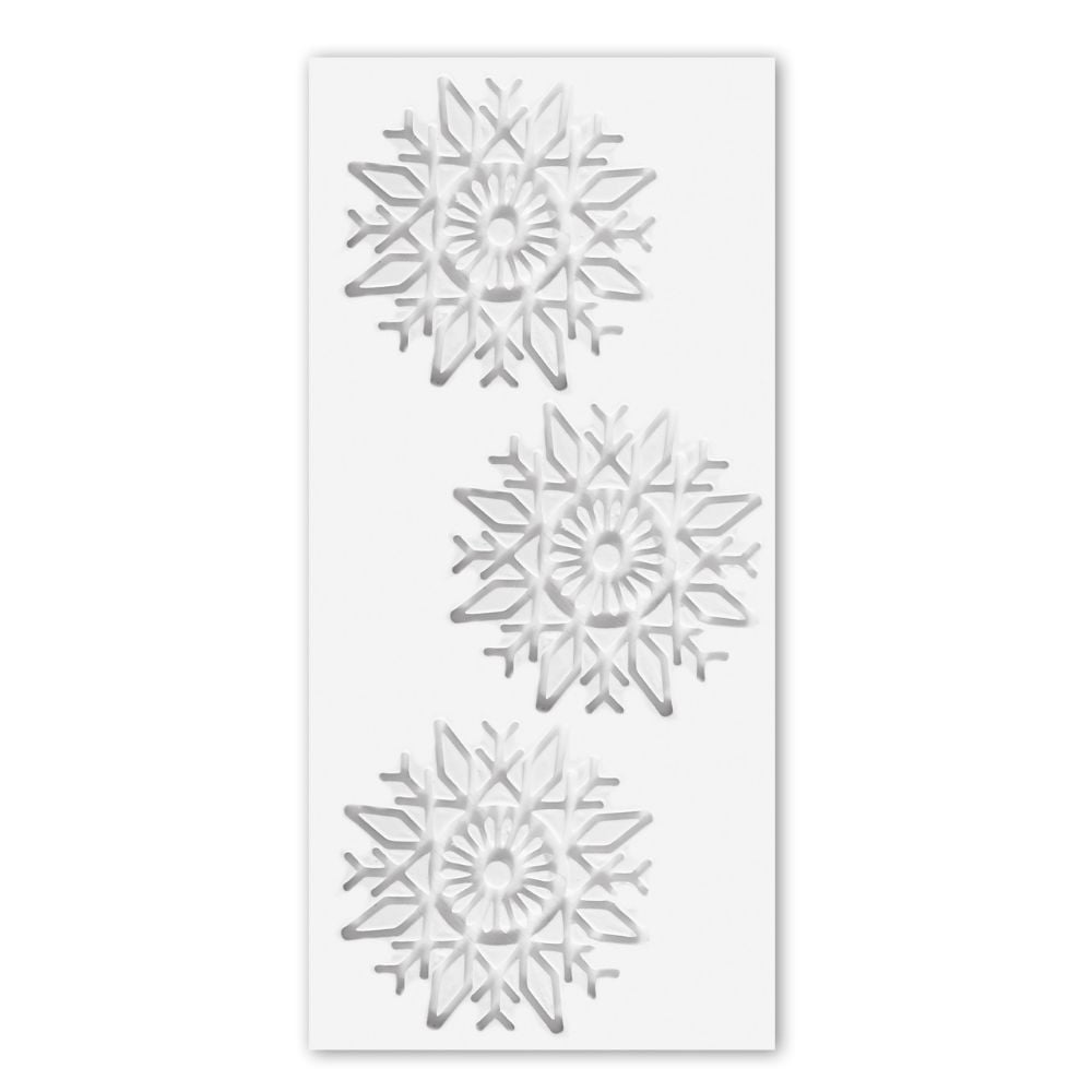 Tapis en silicone pour tuiles à motifs flocon