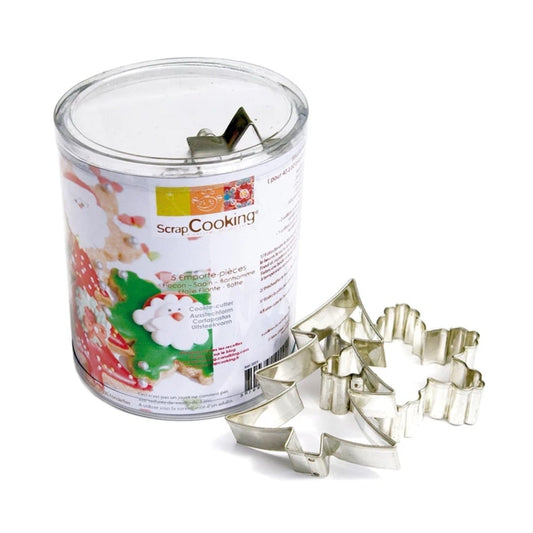 Set emportes-pièces de Noël (5pcs)