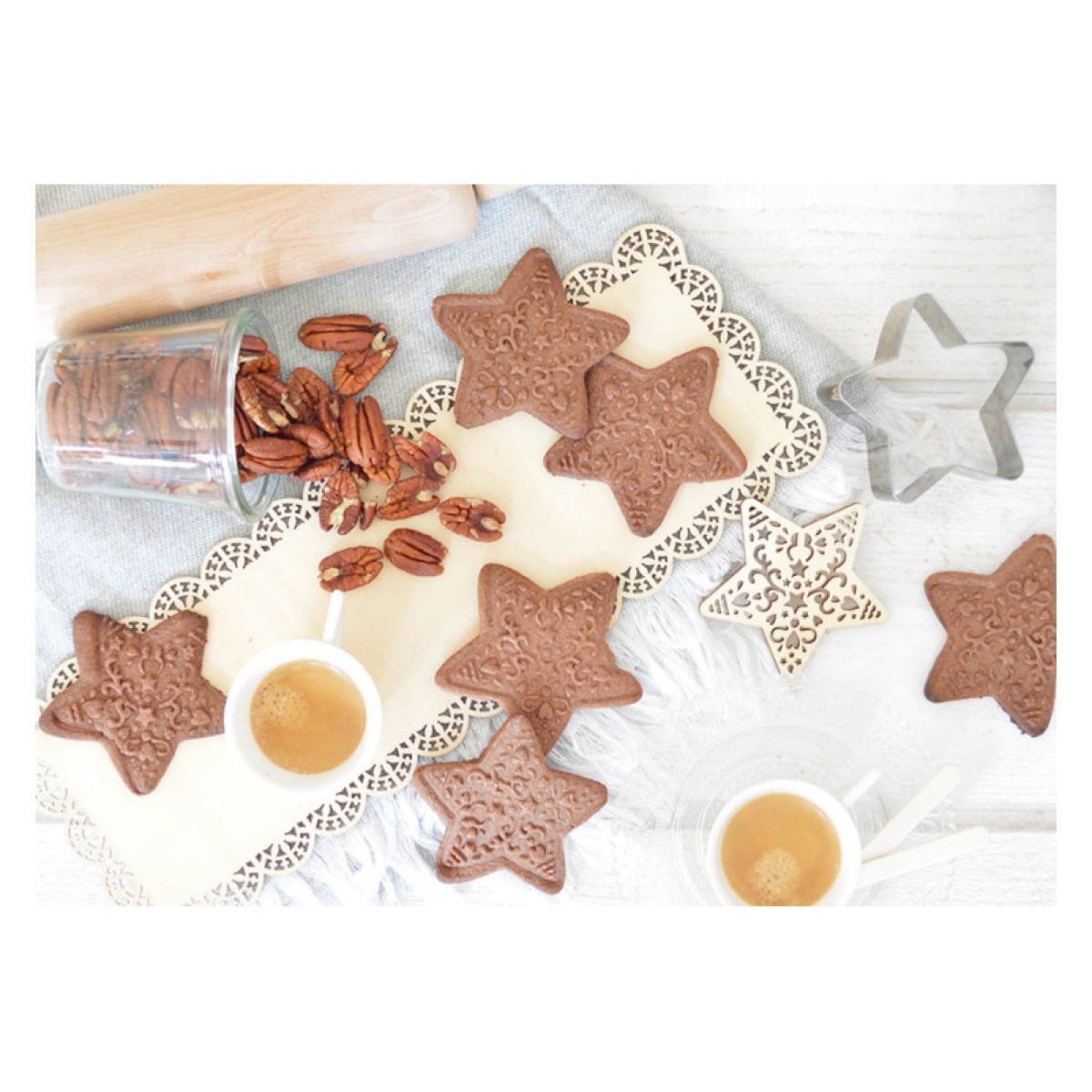 Set Découpoirs + Embosseurs Noël (3pcs)