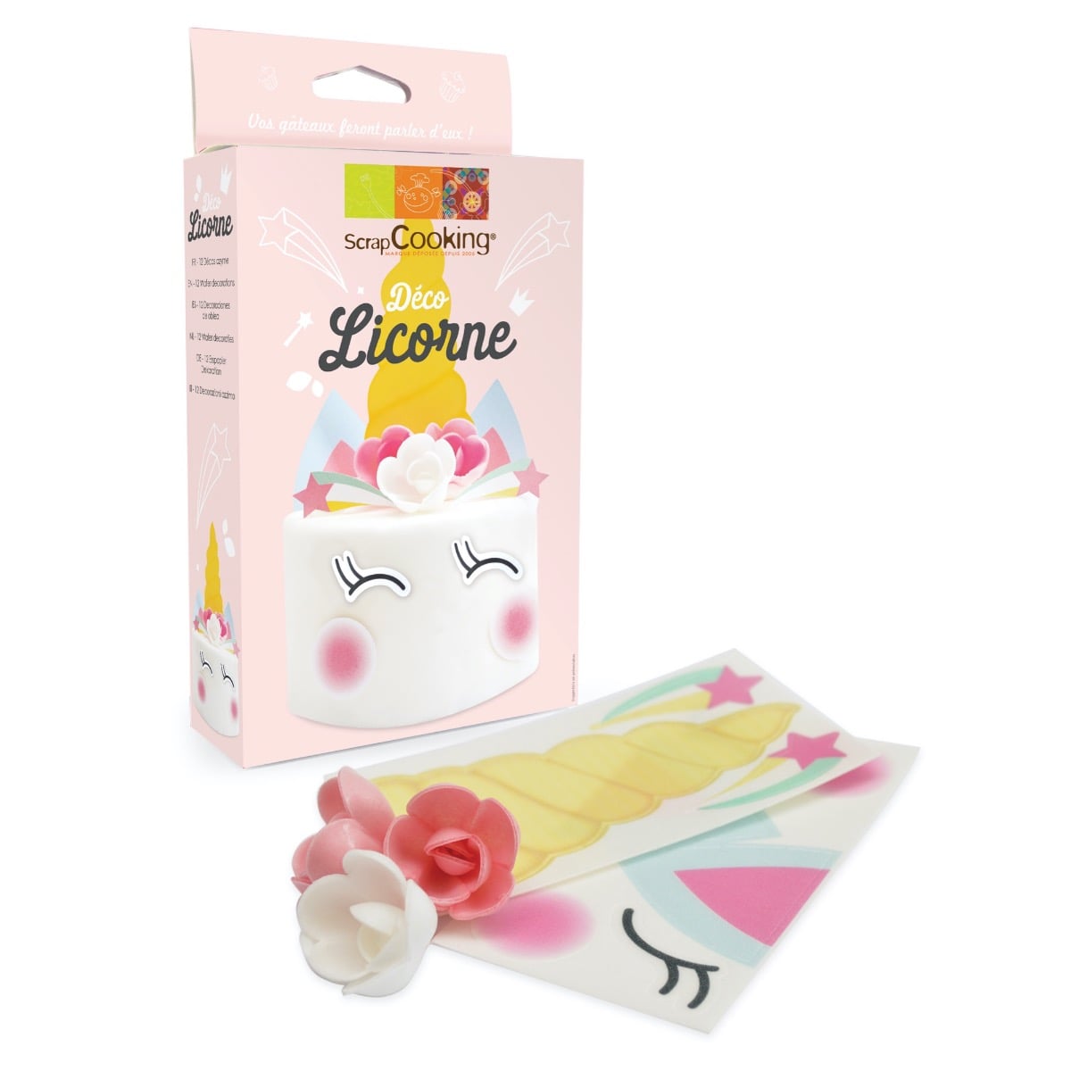 Kit déco Licorne (azyme)