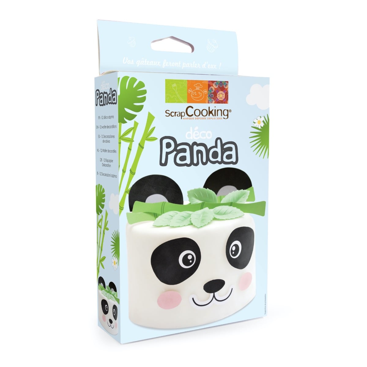 Kit déco Panda (azyme)