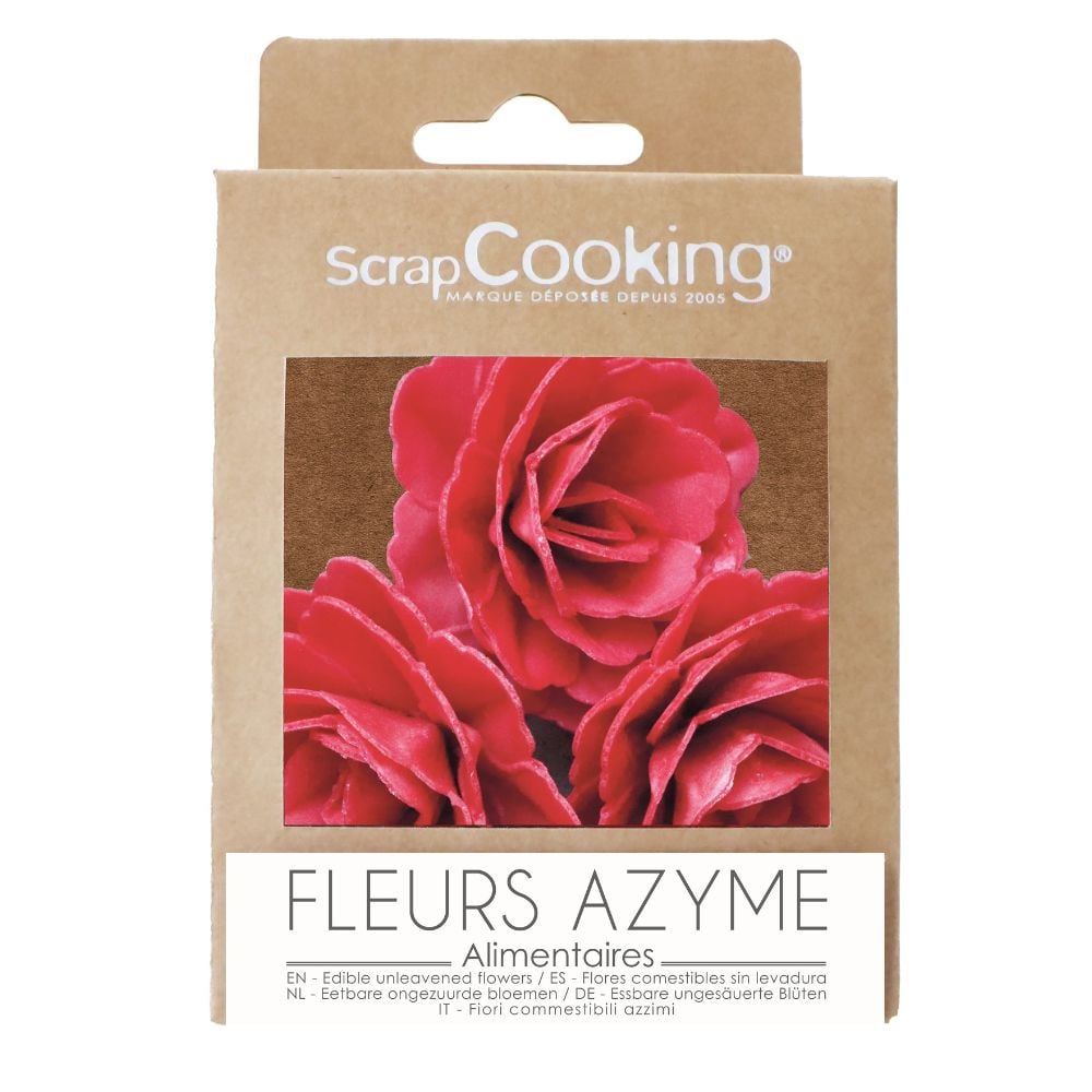 Roses Royales en azyme - Rouges