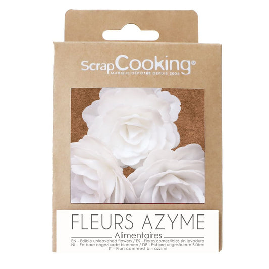 Roses Royales en azyme - Blanches