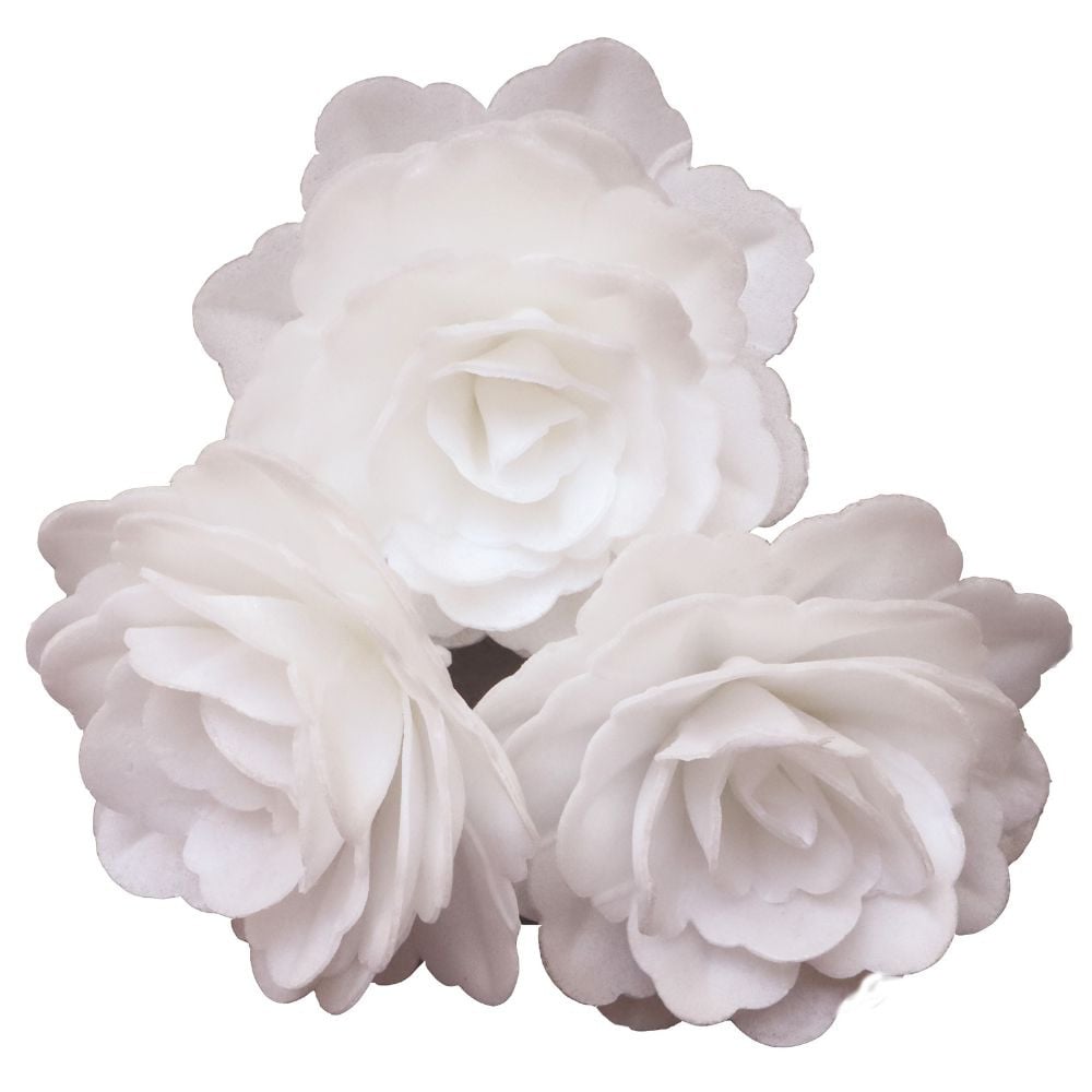 Roses Royales en azyme - Blanches