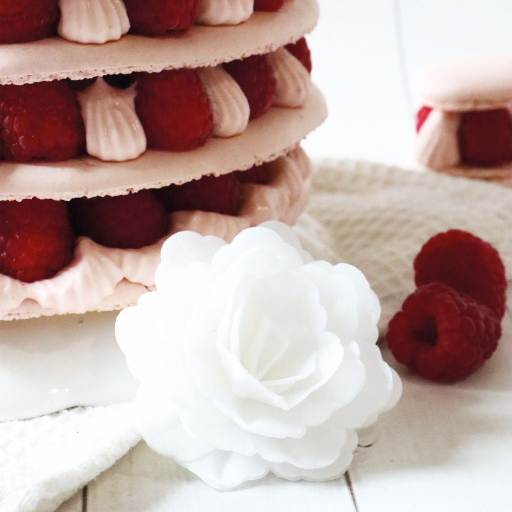Roses Royales en azyme - Blanches