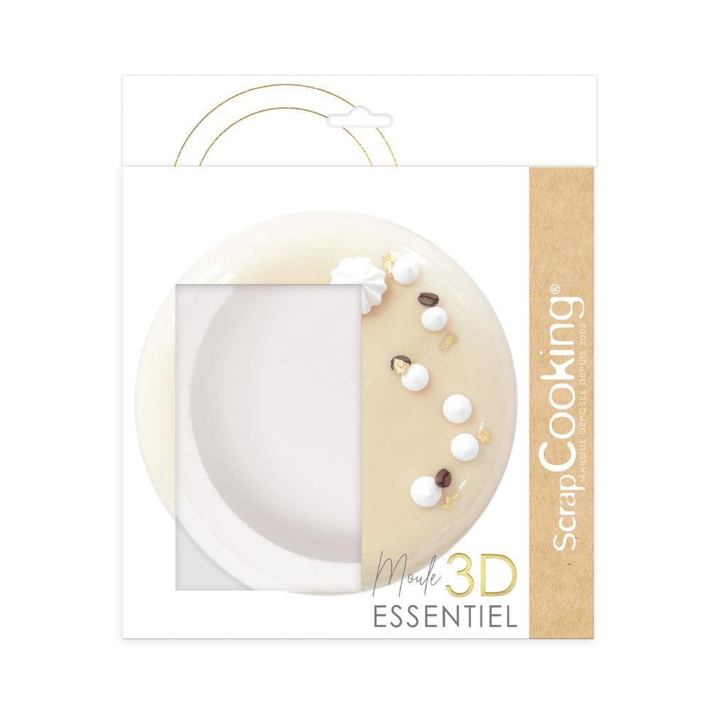 Moule gâteau entremets silicone rond - Essentiel