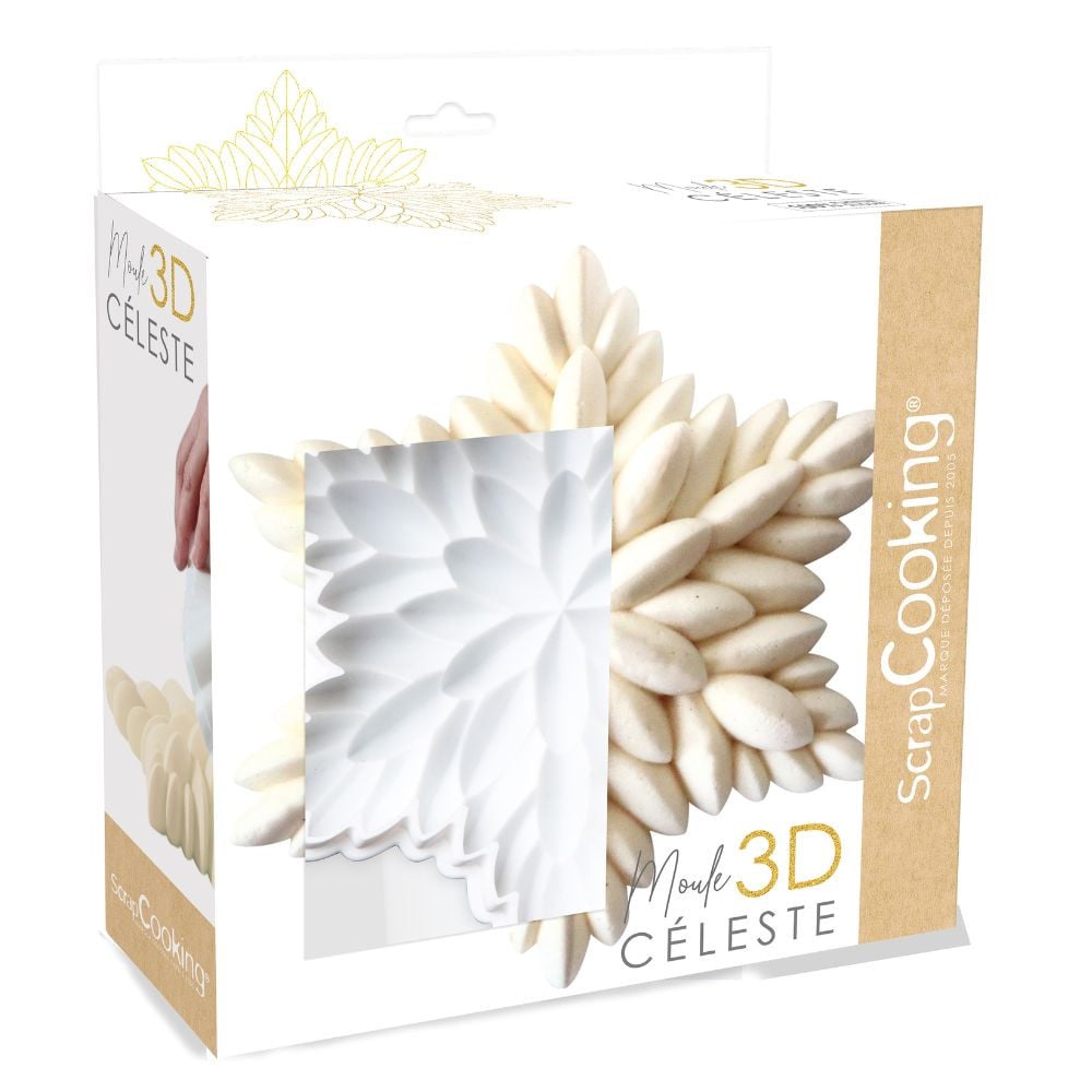 Moule silicone 3D Céleste