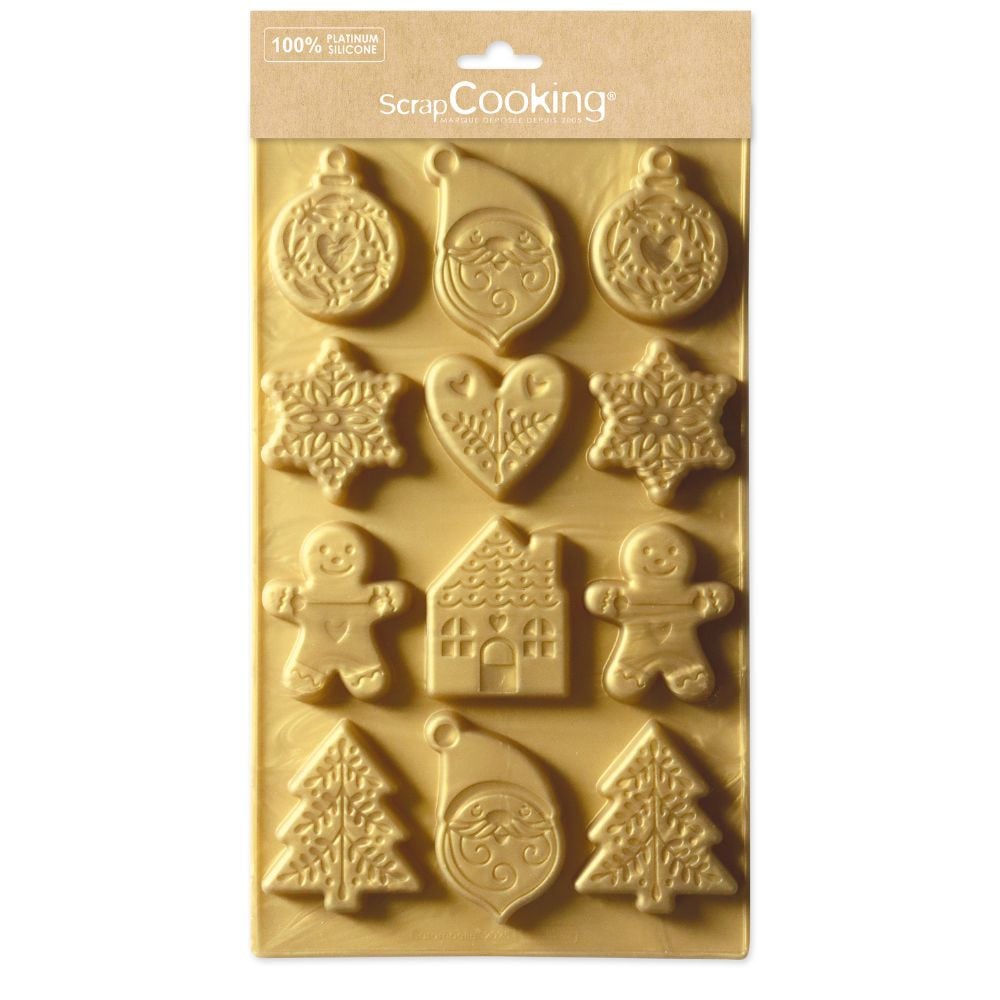 Moule Silicone - Biscuits de Noël