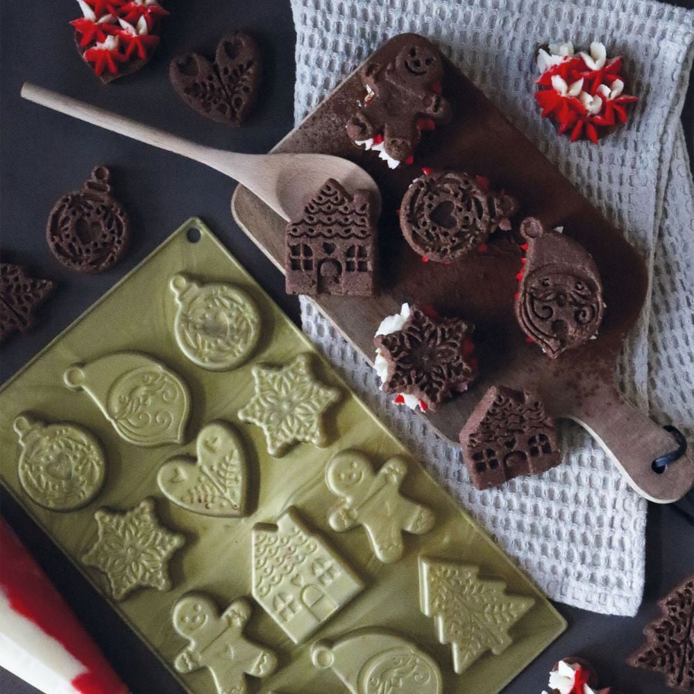 Moule Silicone - Biscuits de Noël