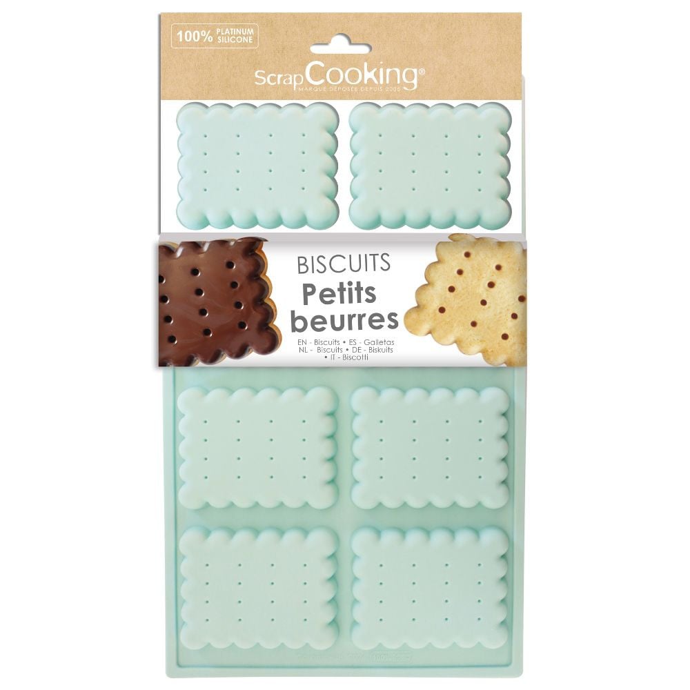 Moule Silicone Biscuit Petit Beurre