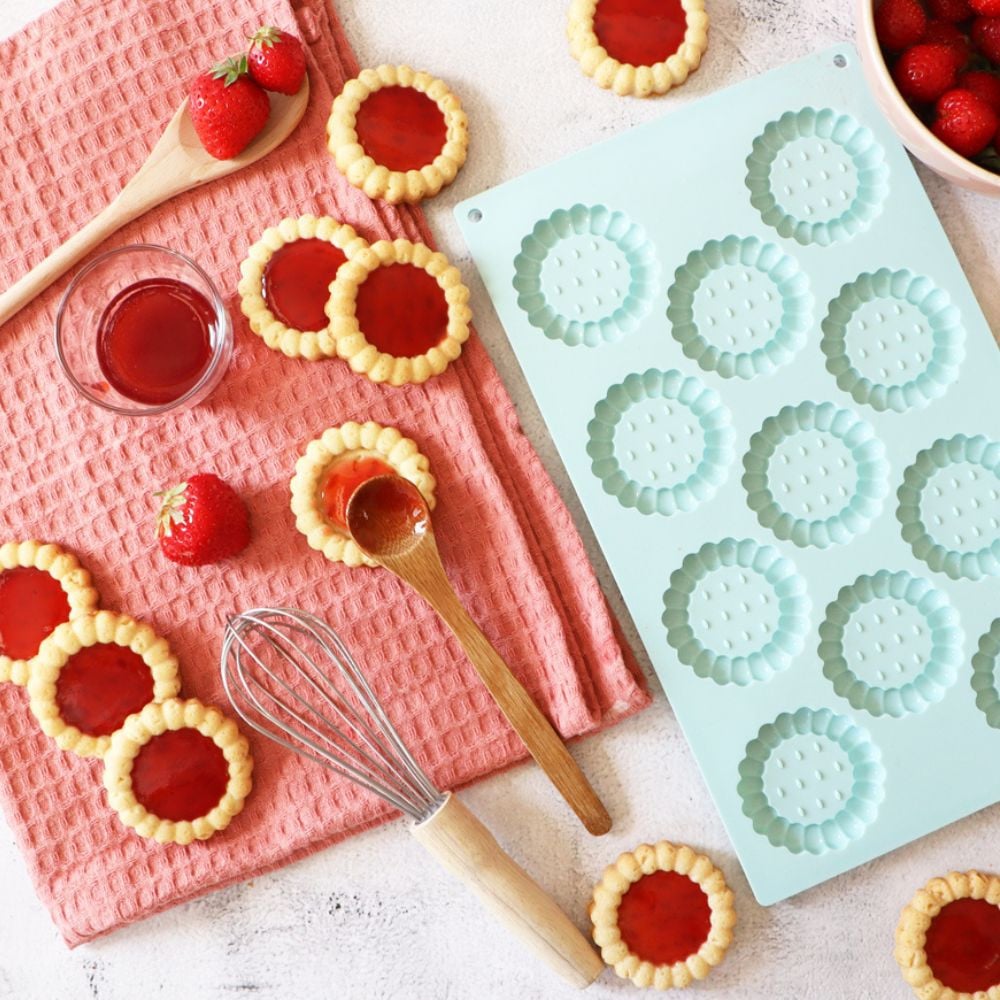 Moule Silicone Biscuit Tartelette