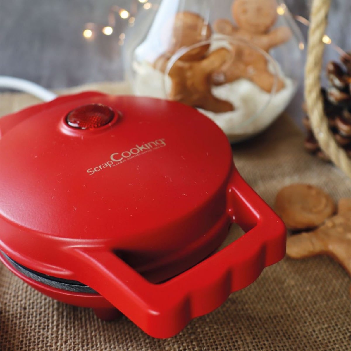 Mini gaufrier Gingerbread Man - Waffle Factory