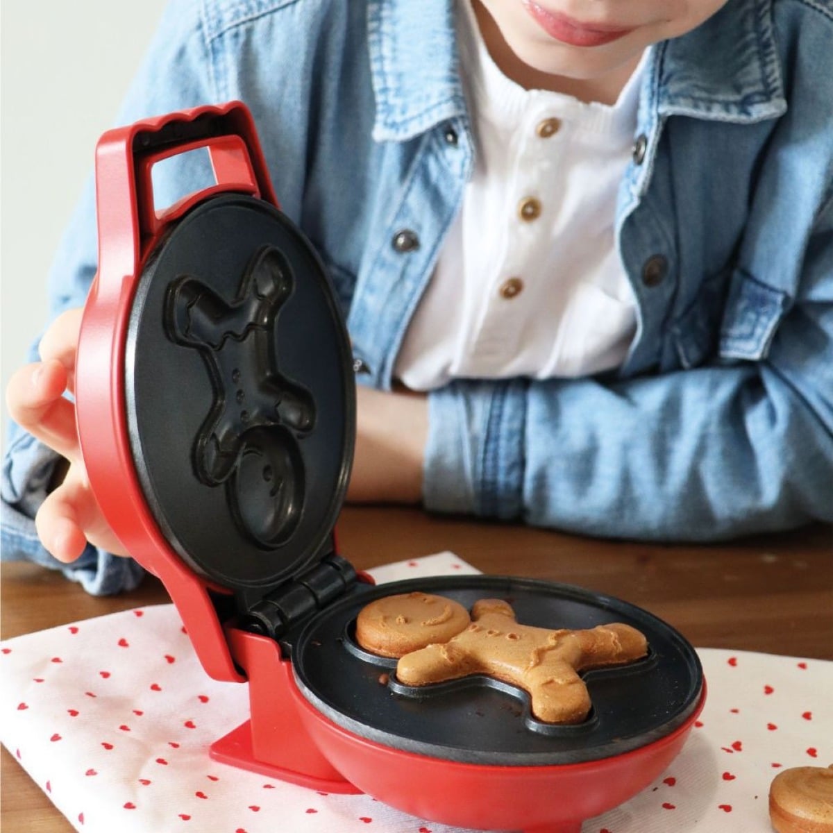 Mini gaufrier Gingerbread Man - Waffle Factory