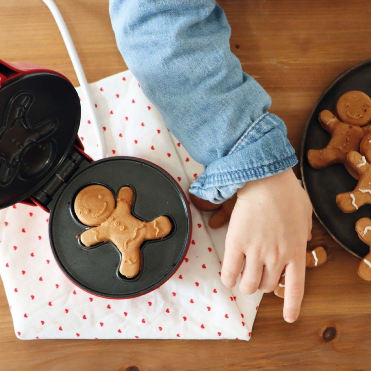 Mini gaufrier Gingerbread Man - Waffle Factory