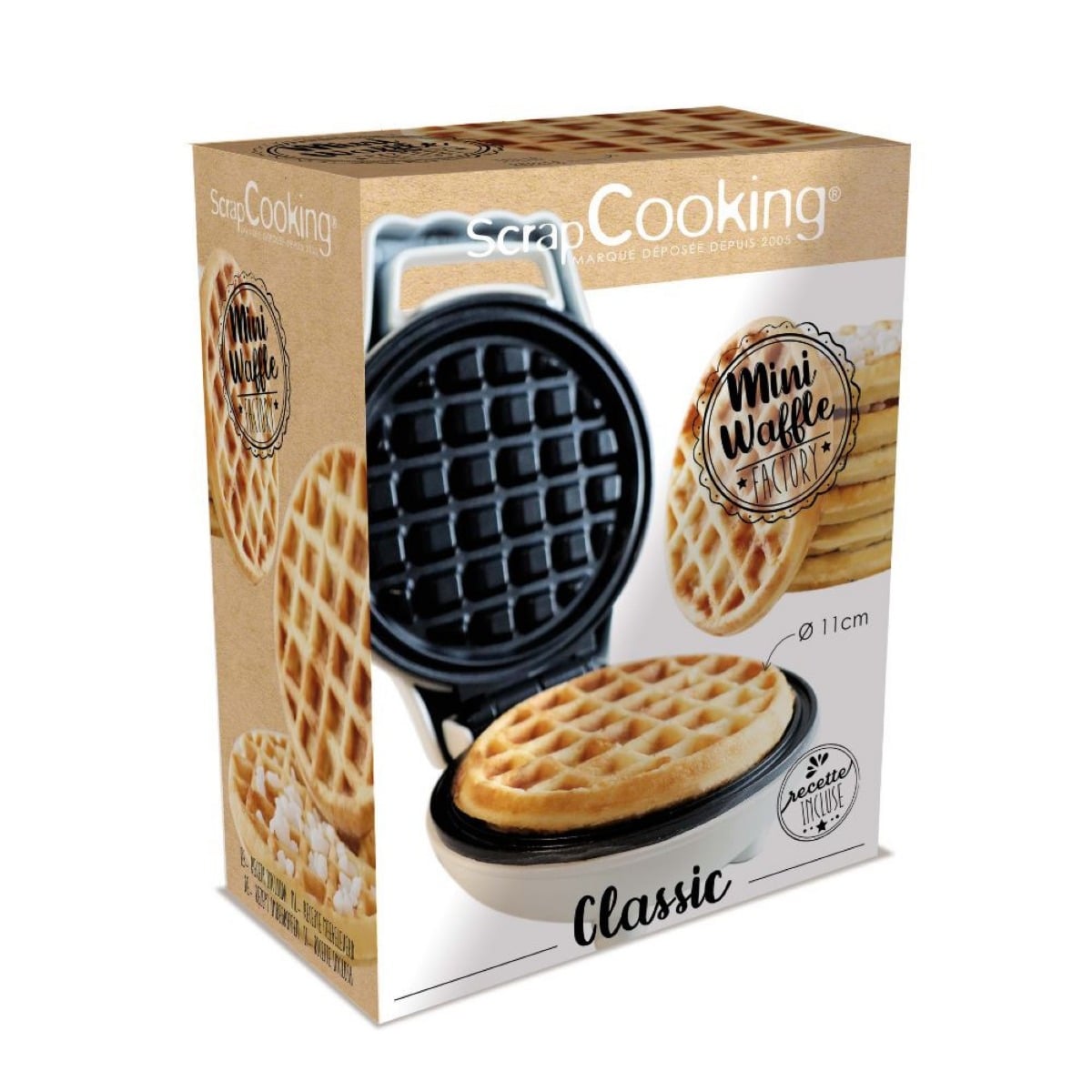 Appareil à mini gaufre - Waffle Factory