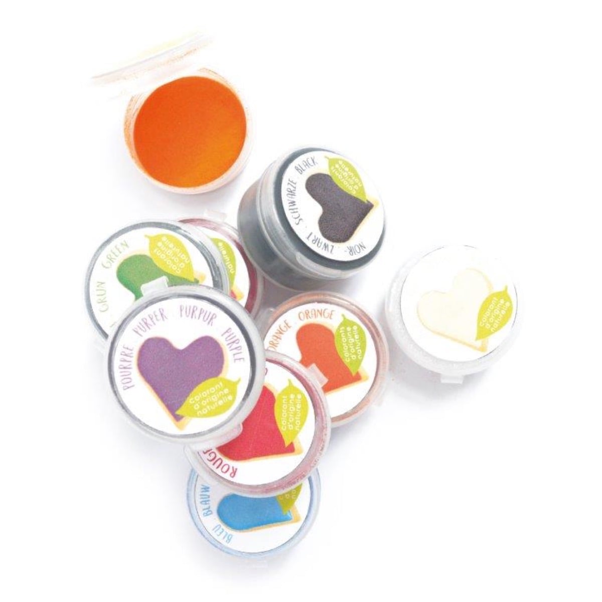 Kit 9 colorants poudre naturelle