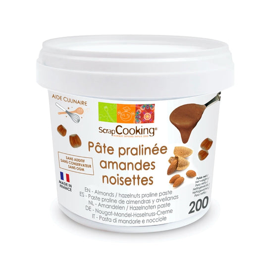 Pâte Noisettes-amandes (220g)