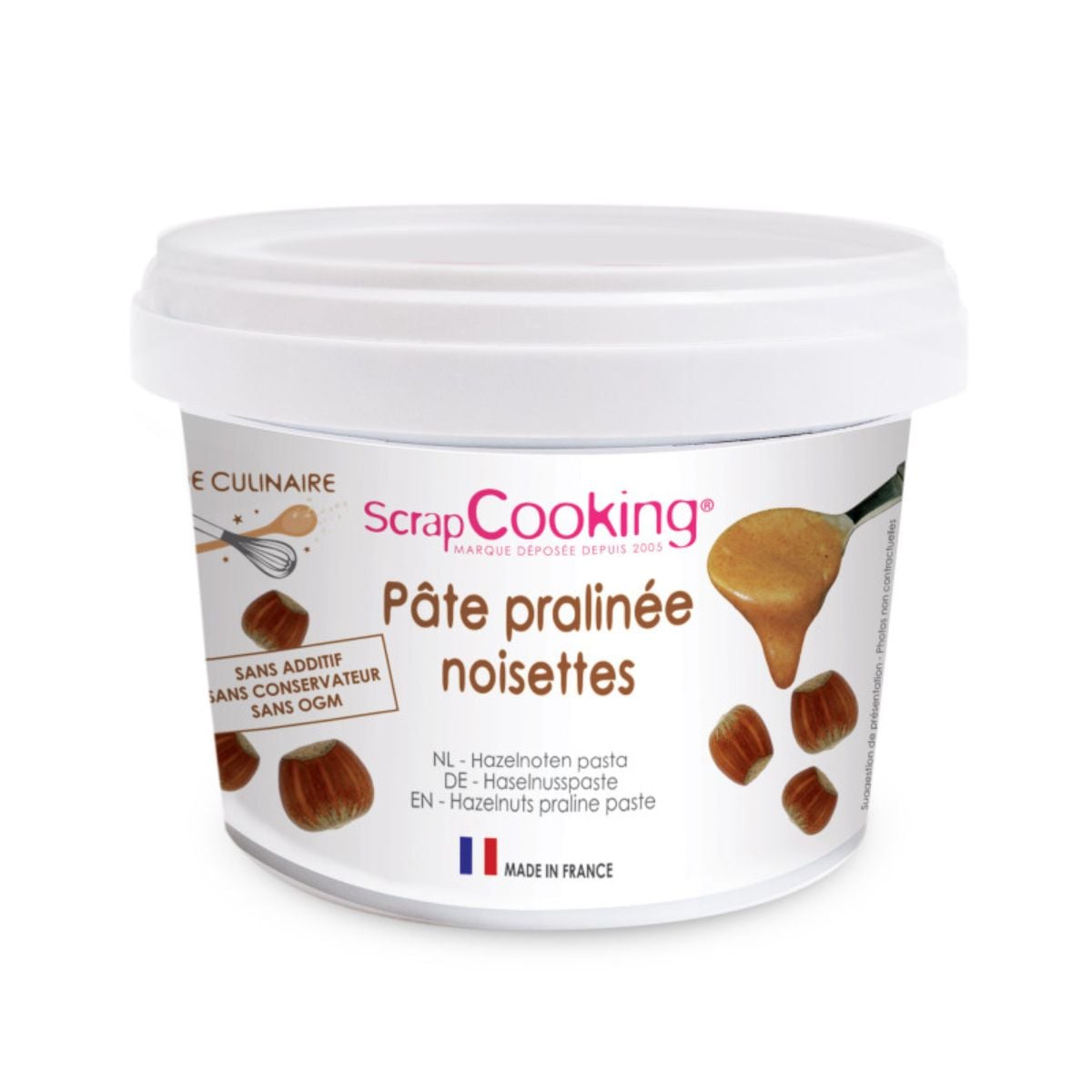 Pâte de noisettes (200g)