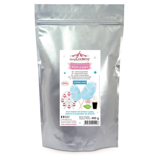Préparation Barbe à Papa Bleu (400g)