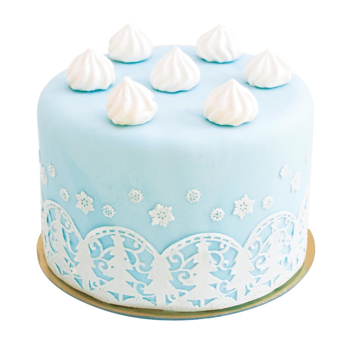 Déco en sucre - Meringues cannelées (40g)