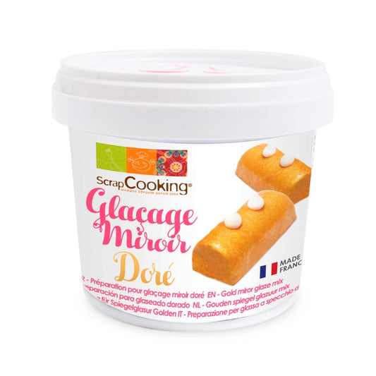 Glaçage miroir or (220g)