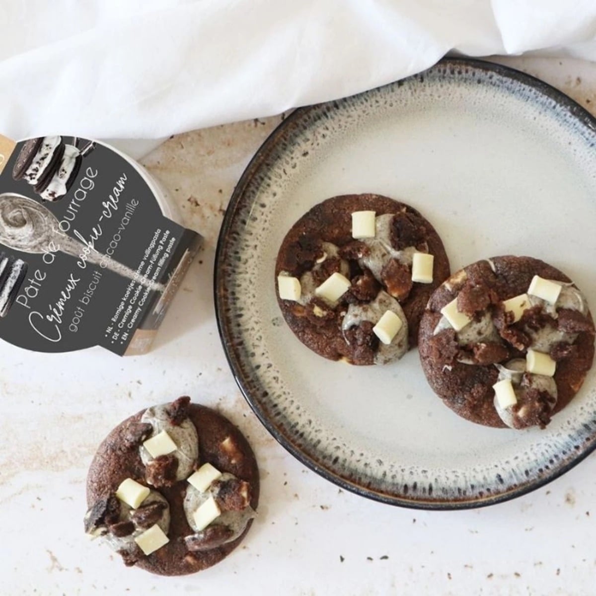 Pate De Fourrage Cremeux Cookie Cream 200G