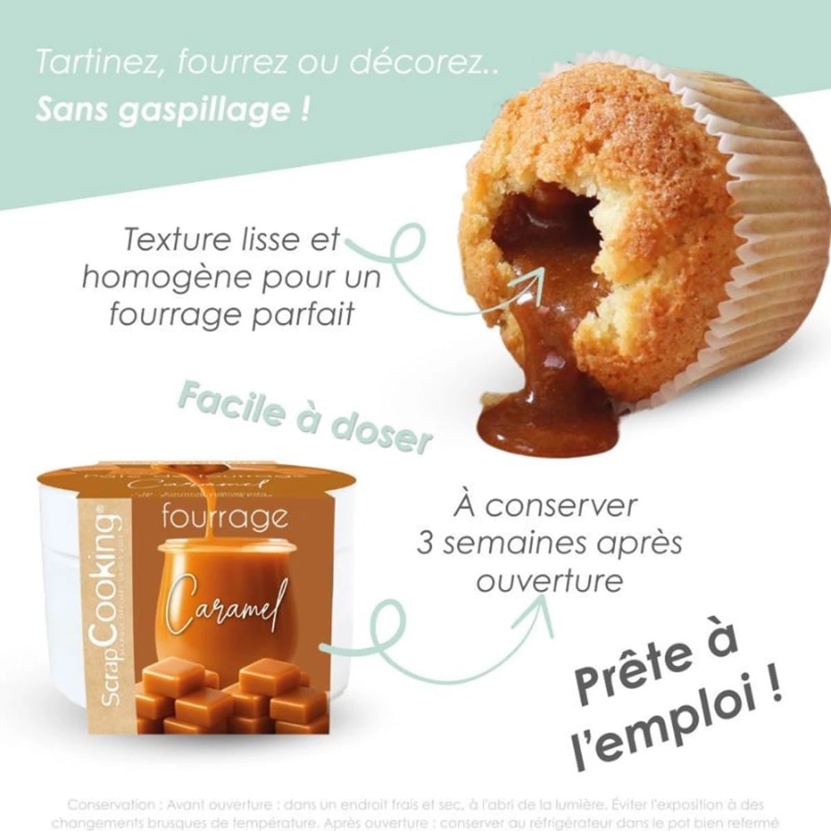 Pate De Fourrage Caramel 200G