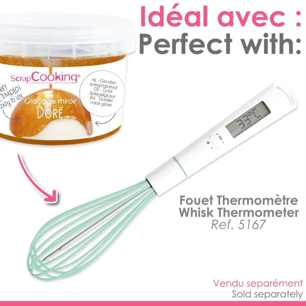 Glaçage miroir or (300g)