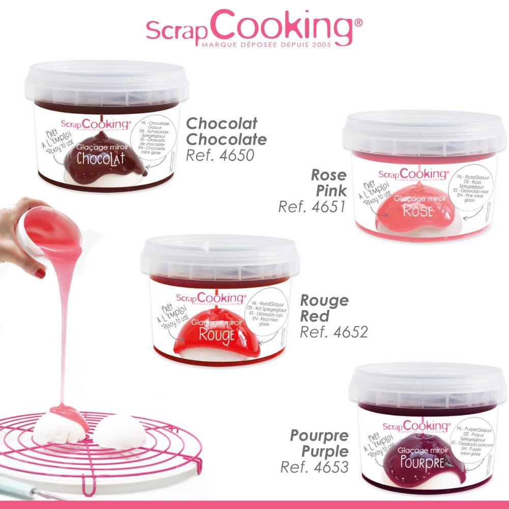 Glaçage miroir or (300g)