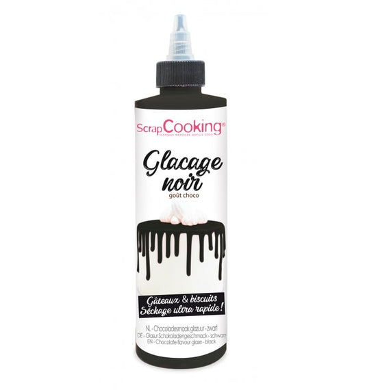 Glaçage noir - drip cake 130g