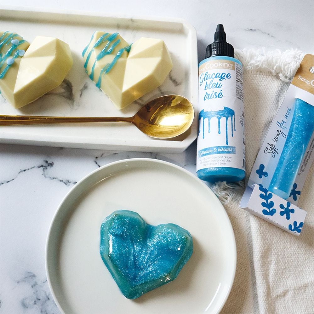 Drip Cake Bleu Irise