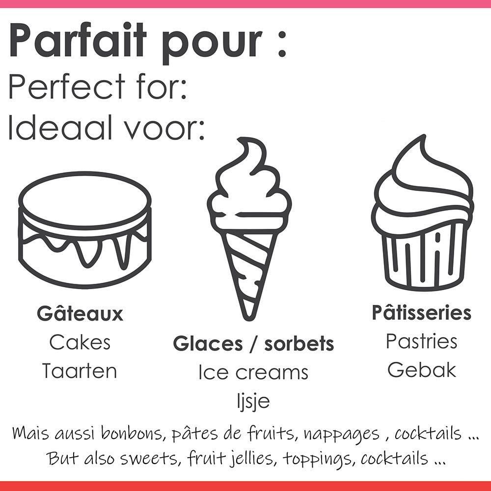 Puree de fruits Rouges