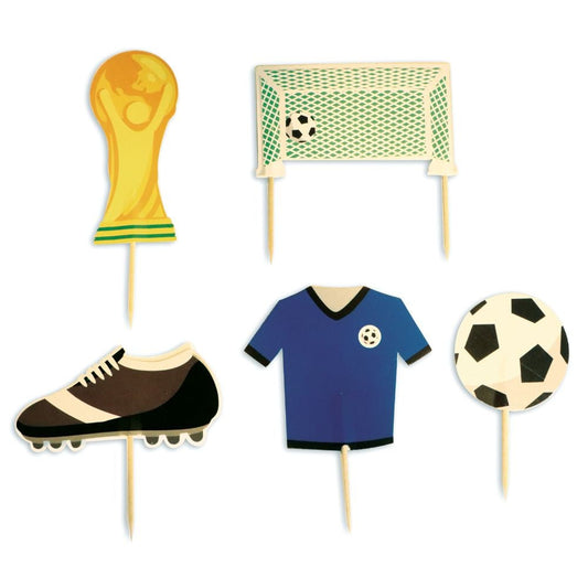 Décoration de gâteau et cupcakes - Foot
