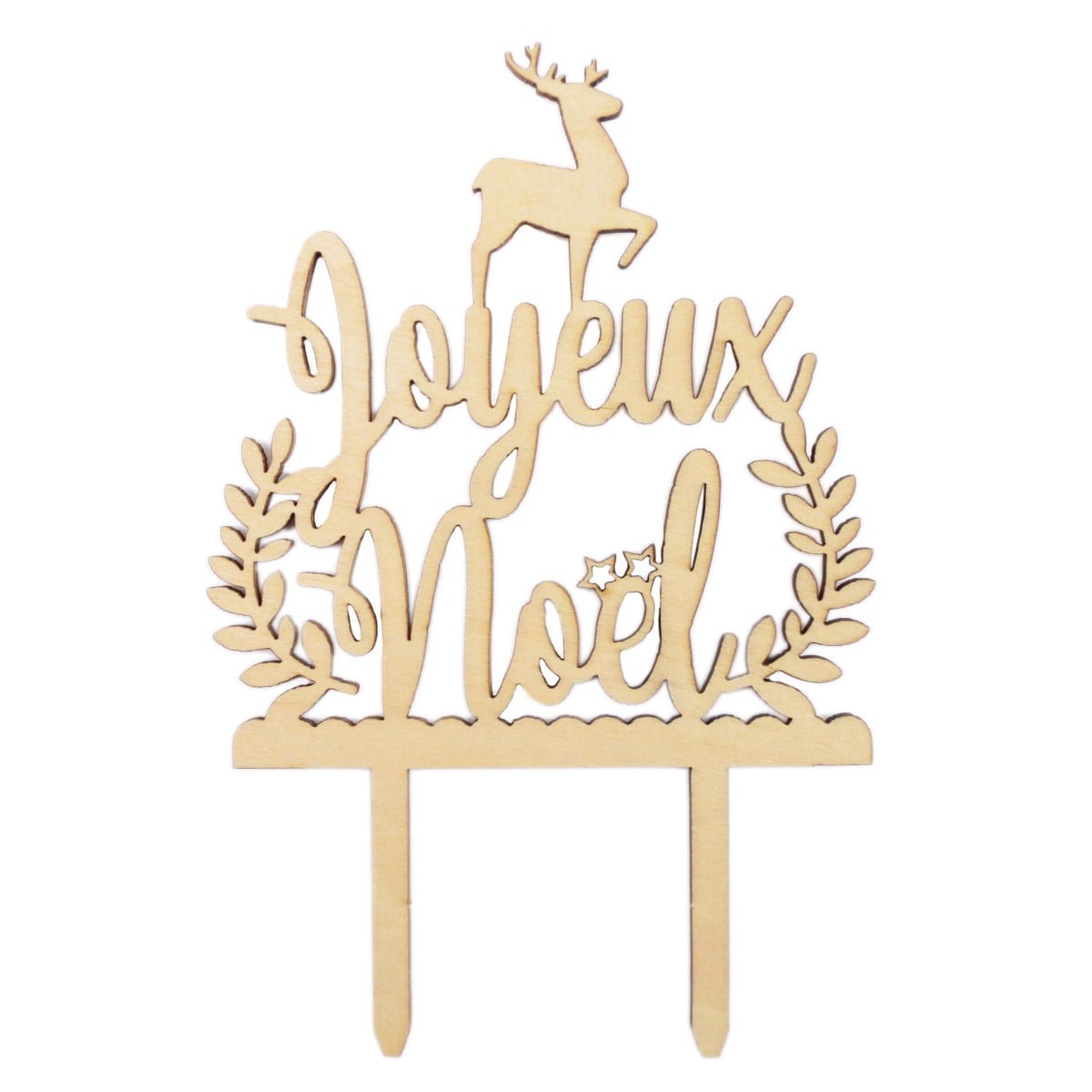 Cake topper - Joyeux Noël