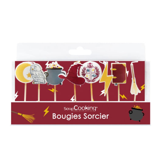 Bougies - Sorcier (8pcs)