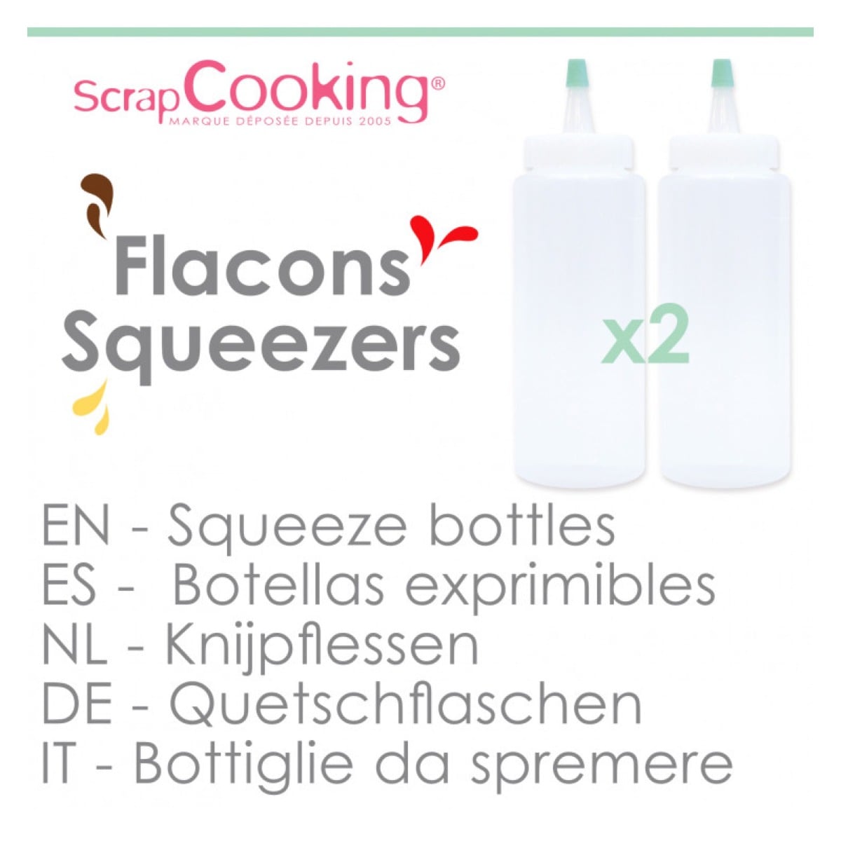 Bouteille de glaçage (2pcs)