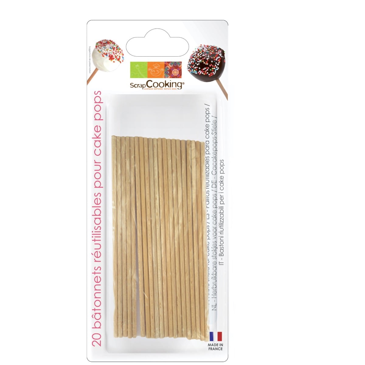 Bâtonnets à Pop Cakes (20pcs)
