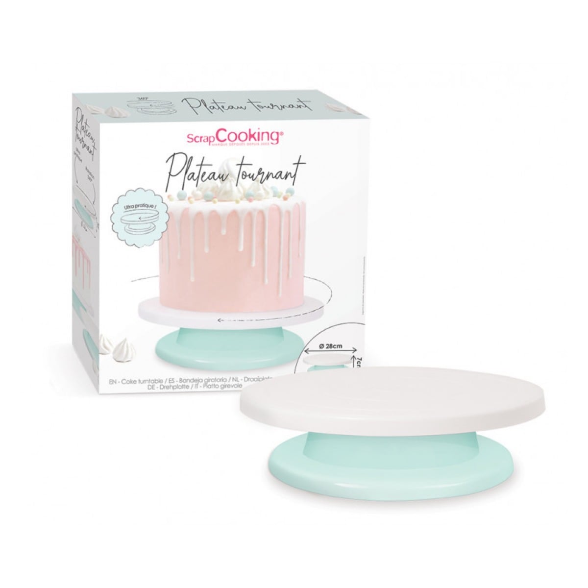 Plateau tournant 28cm